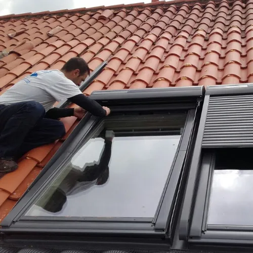 instalación de claraboya en chalet de torrejon de la calzada